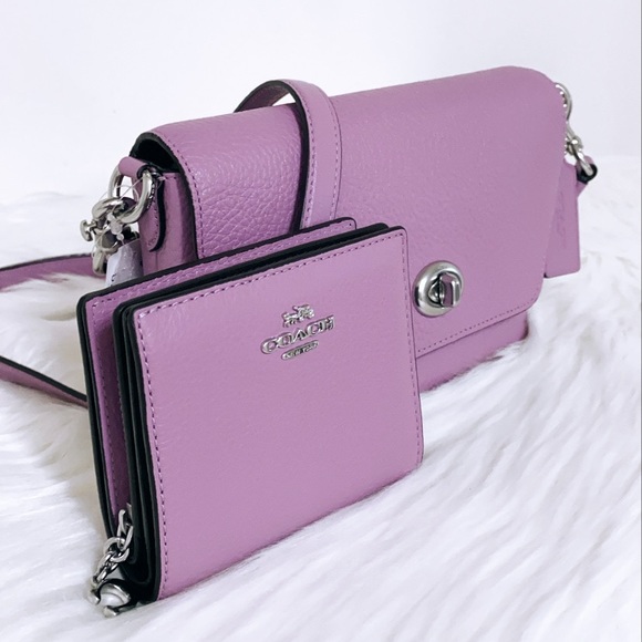 New💃Coach Karlee Crossbody and Snap Wallet Set - Picture 4 of 12